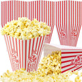 HENGKE Grease-Resistant Popcorn Bags - 50 Pieces