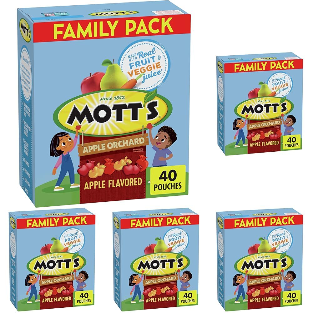 Mott's Fruit Flavored Snacks, Apple Orchard, Gluten Free Treats