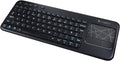 Logitech Touch Keyboard K400 - Compact Wireless AZERTY with Touchpad