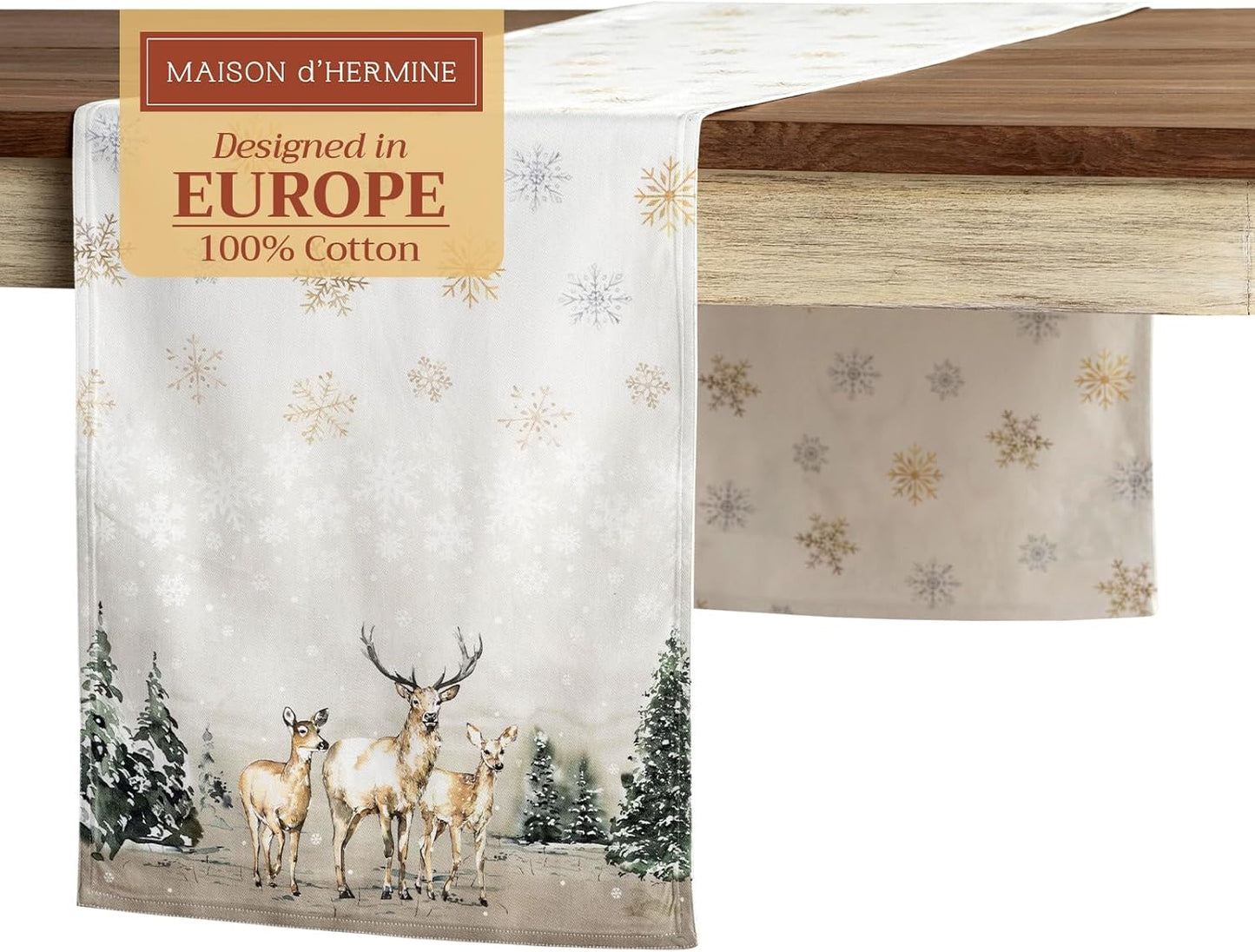 Maison d' Hermine Table Runner for Elegant Home Decor