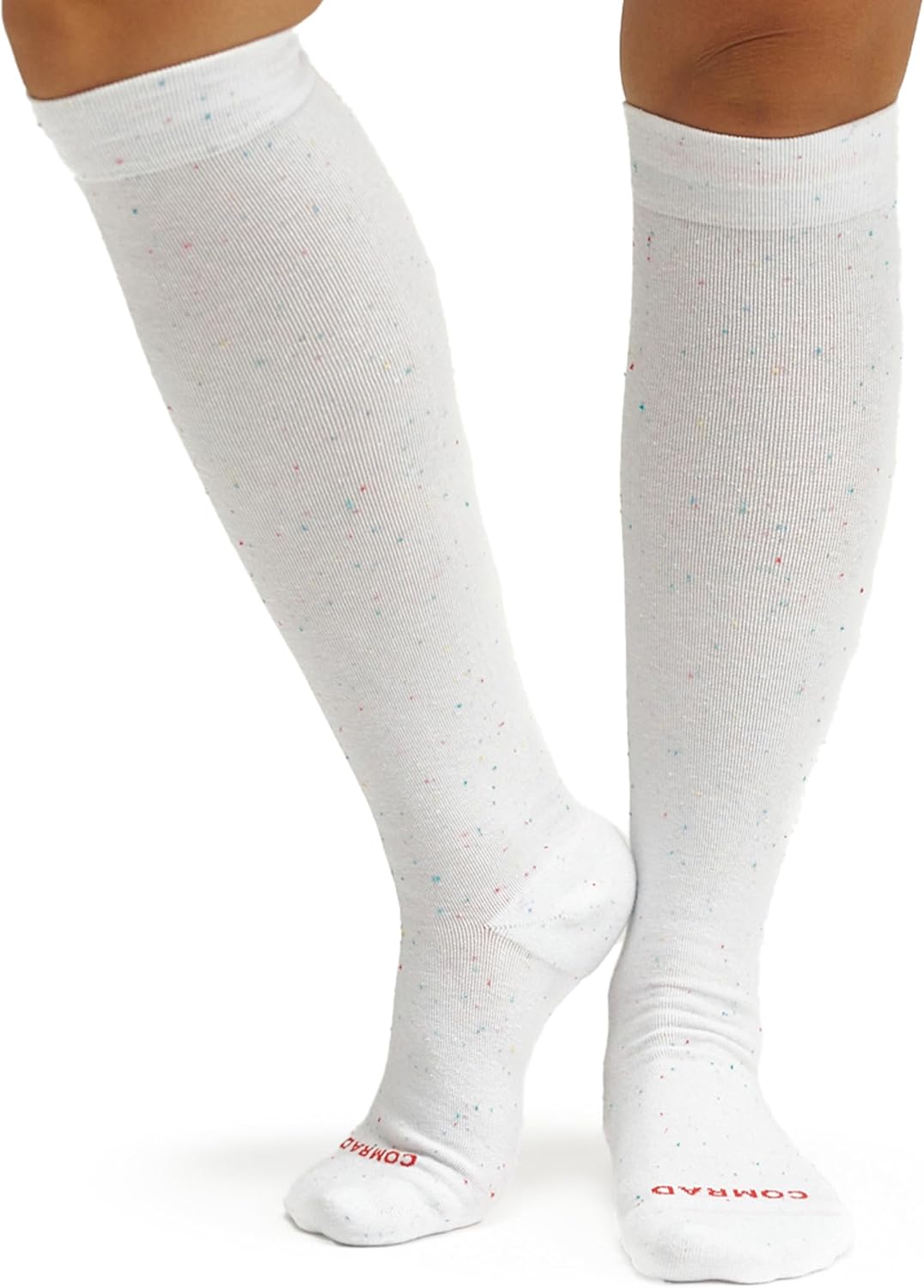 Comrad Recycled Cotton Knee High Compression Socks for Comfort
