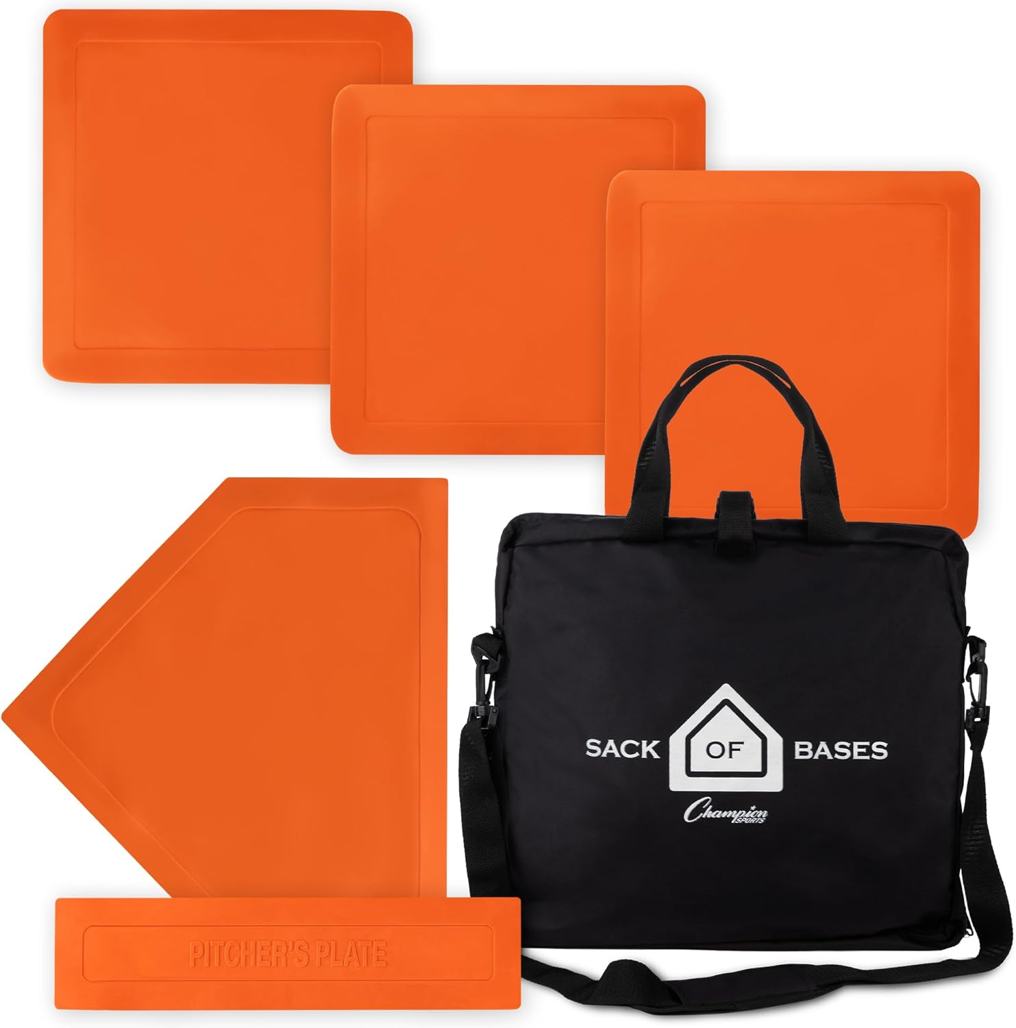 Champion Sports Throwdown Base Set for Baseball and Softball
