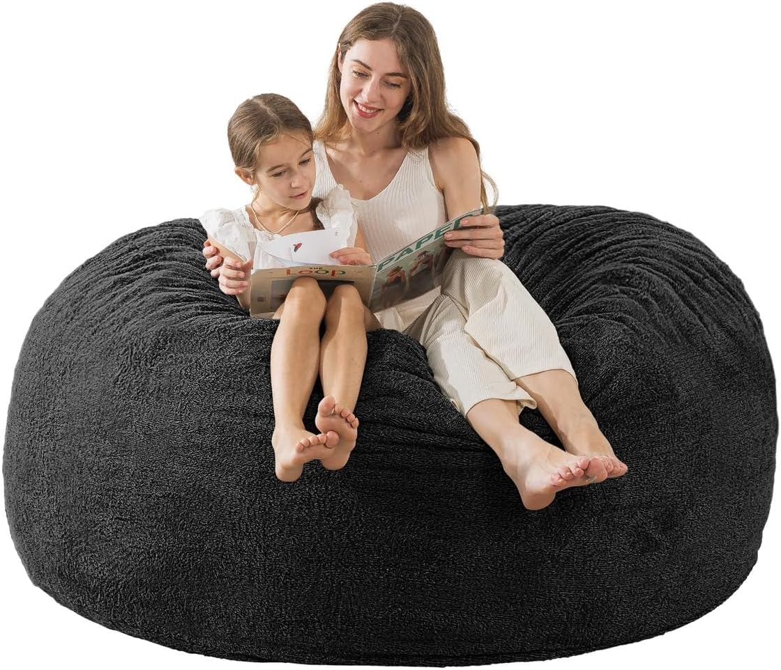 Large Bean Bag Chair with Memory Foam for Ultimate Comfort