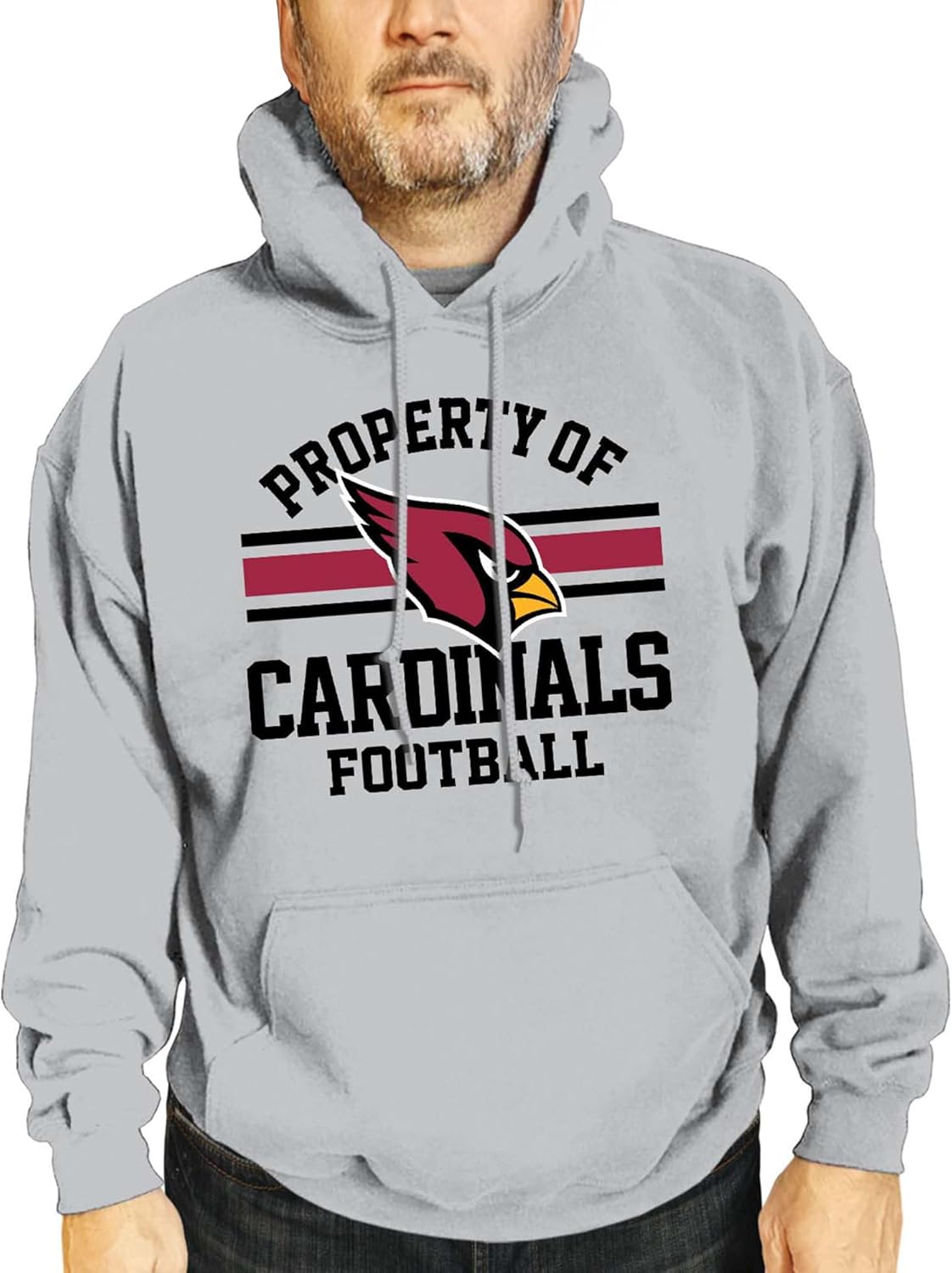 NFL Adult Property Of Hooded Sweatshirt for Arizona Cardinals Fans