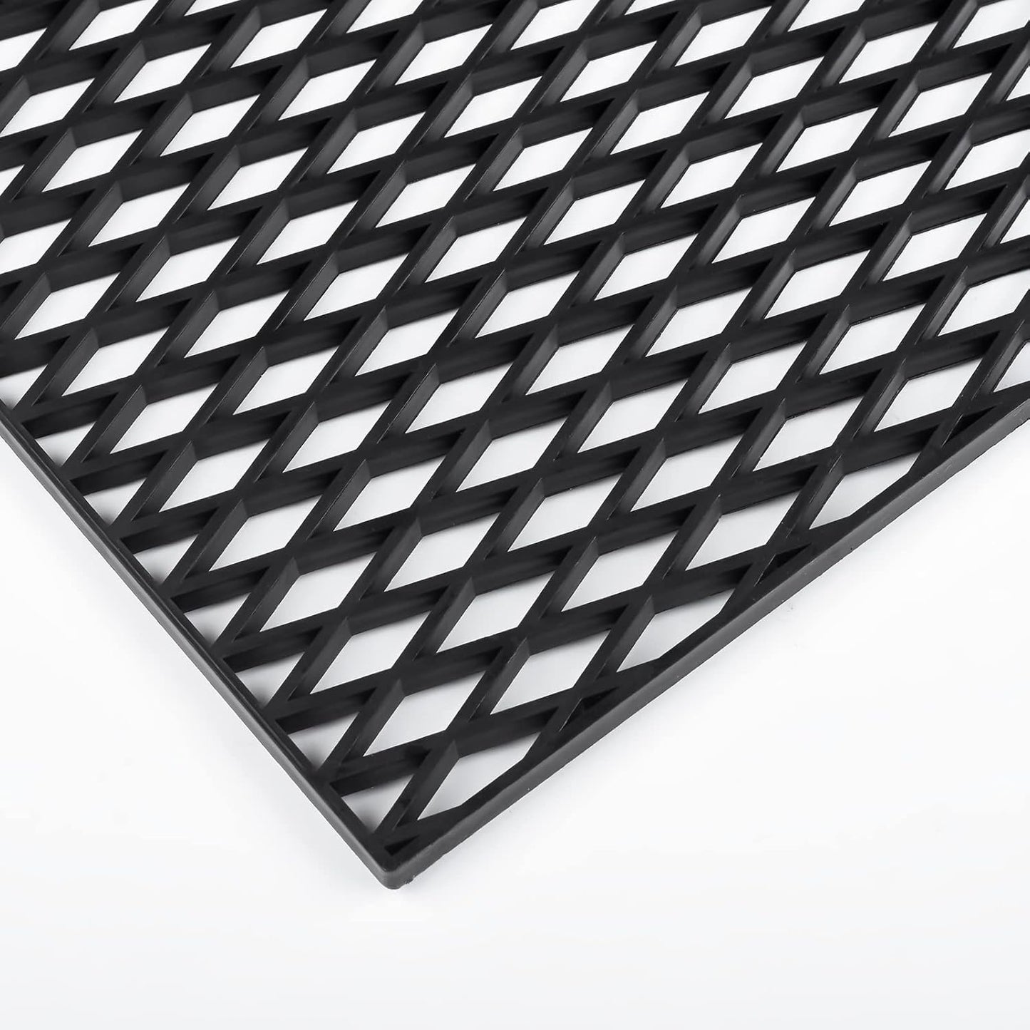 AggAuto 47x16 ABS Plastic Universal Car Grill Mesh for Protection