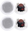 Pyle PDIC61RD 6.5 in 200W In-Ceiling/Wall Speaker System - 4 Pack
