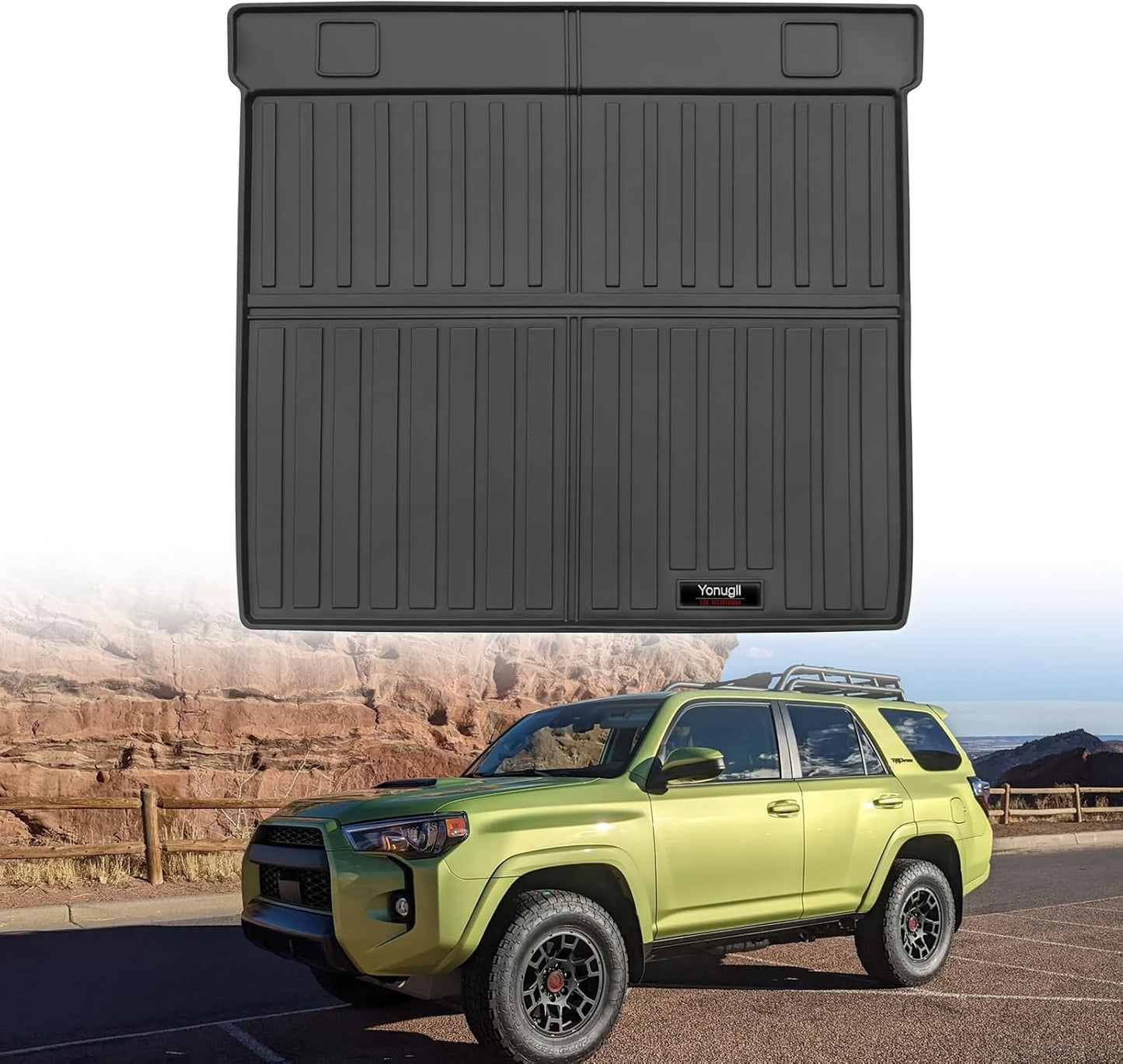 Custom Cargo Mats for 2010-2024 Toyota 4Runner 5 Seat Protection