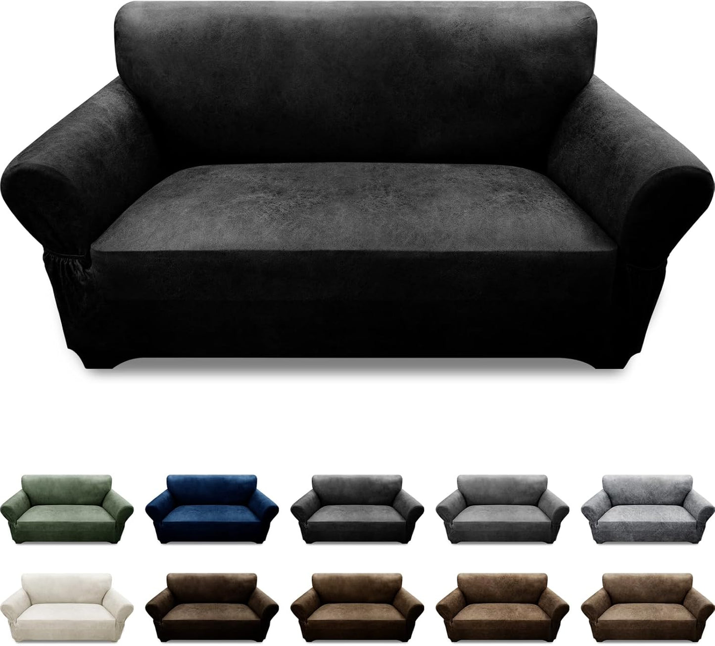 Loveseat Sofa Slipcover for 2 Seater Couch - Stylish Protection
