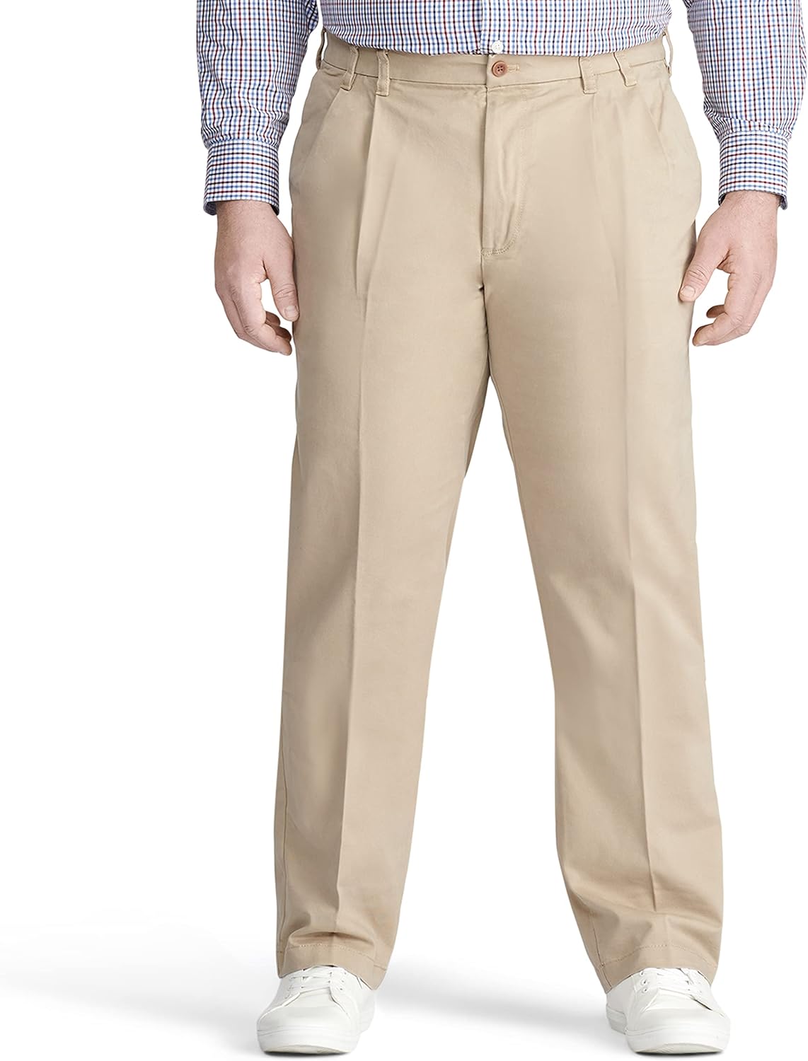 IZOD Men's Big and Tall Performance Stretch Flat Front Pant Review