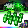Xprite RGB LED Rock Lights for Ultimate Vehicle Illumination
