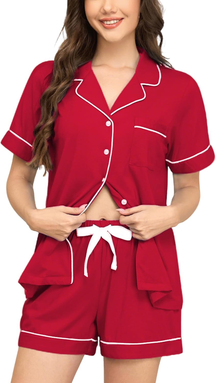 EA'S SECRET Womens Pajamas Set 100% Cotton Soft Sleepwear