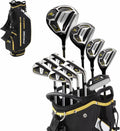 Precise M8 Mens 17-Piece Golf Set - Complete Clubs and Stand Bag