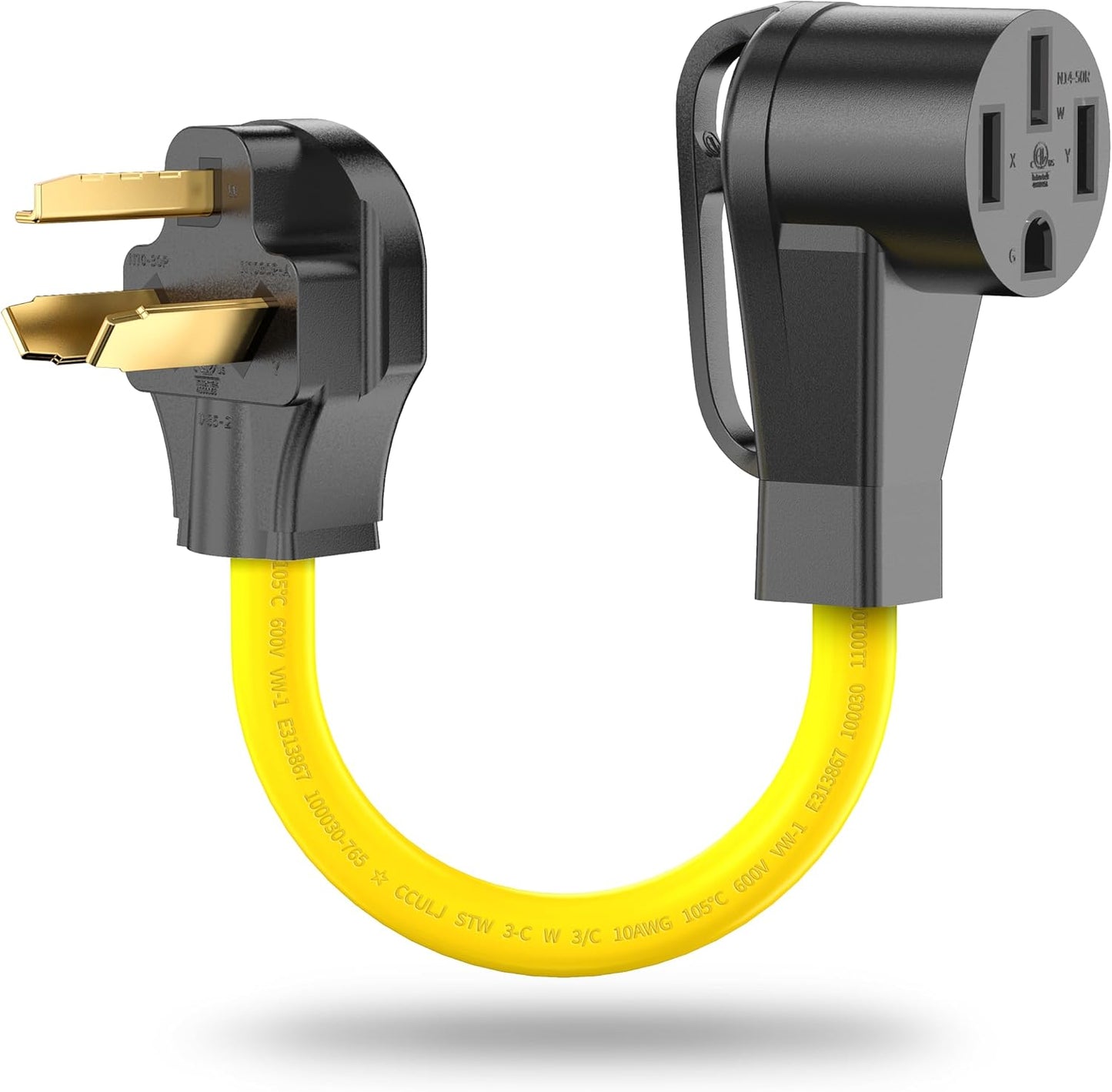 NEMA 10-30P to 14-50R EV Adapter - Fast Charging Solution for Tesla