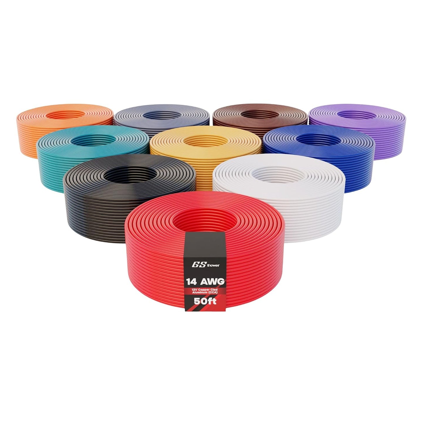14 Gauge Automotive Wire 500ft Roll for Car Stereo and More