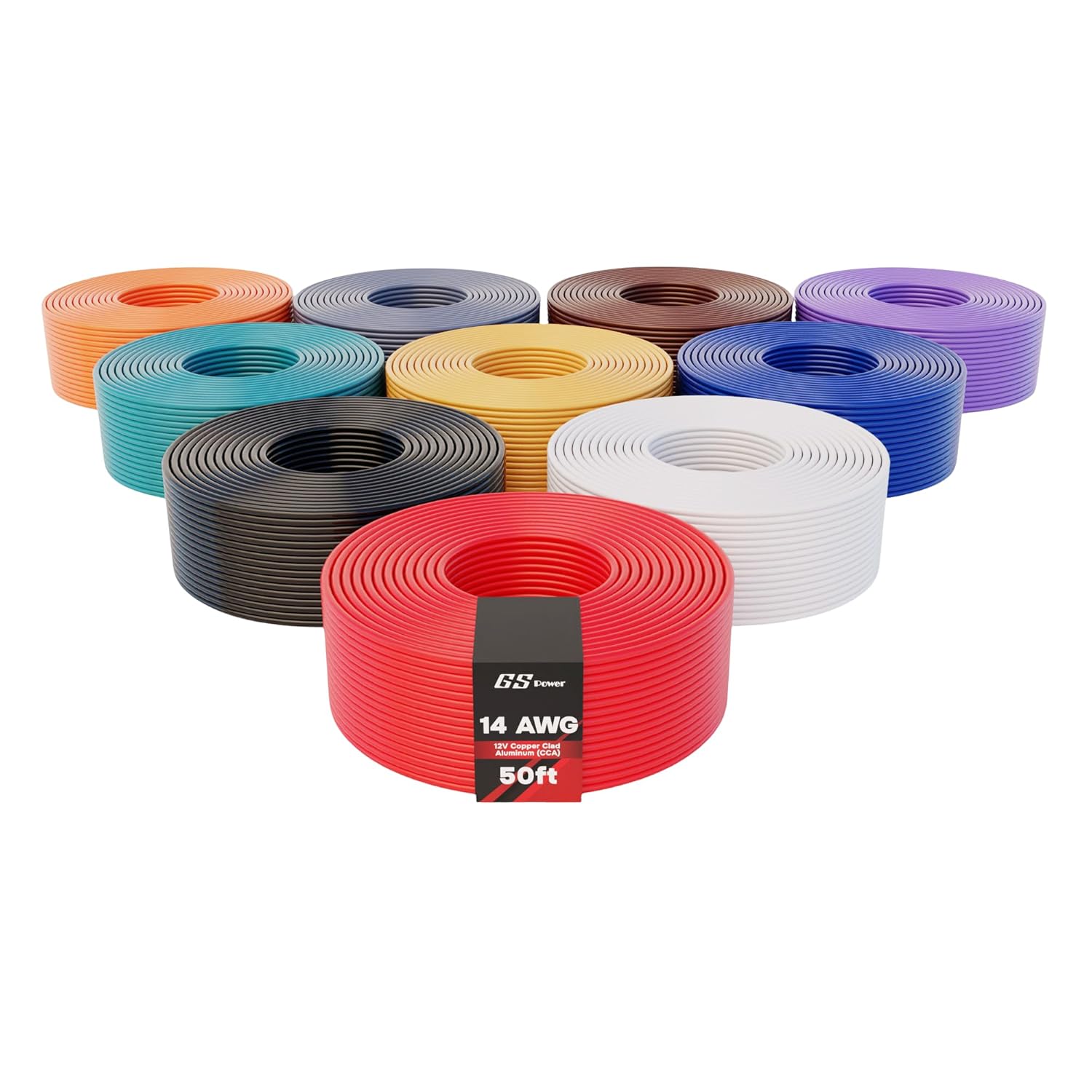 14 Gauge Automotive Wire 500ft Roll for Car Stereo and More
