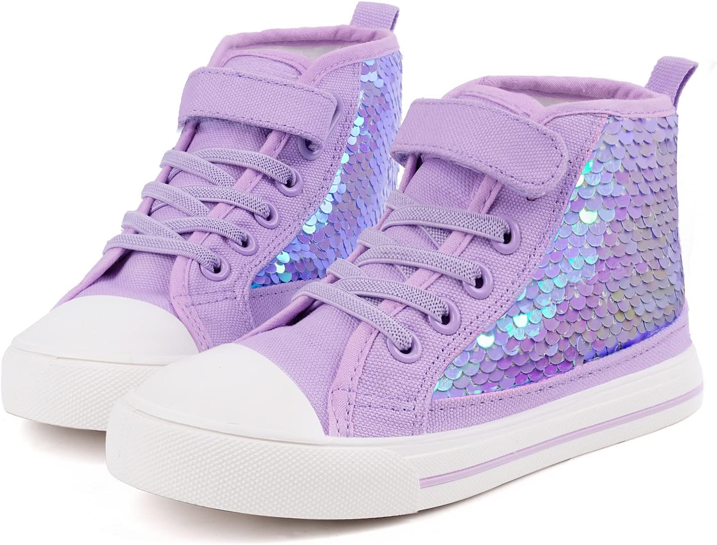 Toandon Kids Adorable High Top Casual Canvas Sneakers Review