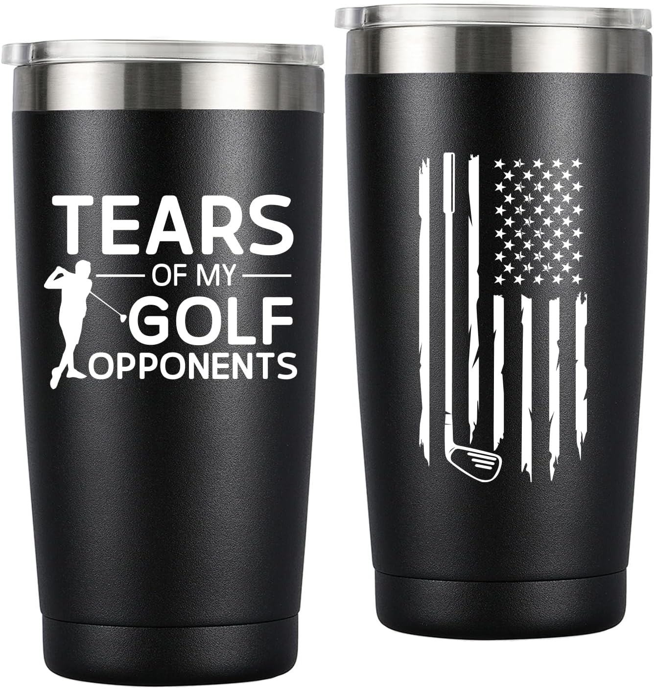 Stainless Steel Golf Tumbler - Perfect Golf Lover Gift