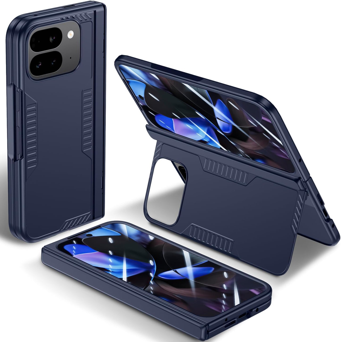 Google Pixel 9 Pro Fold Slim Case with Hidden Kickstand Feature