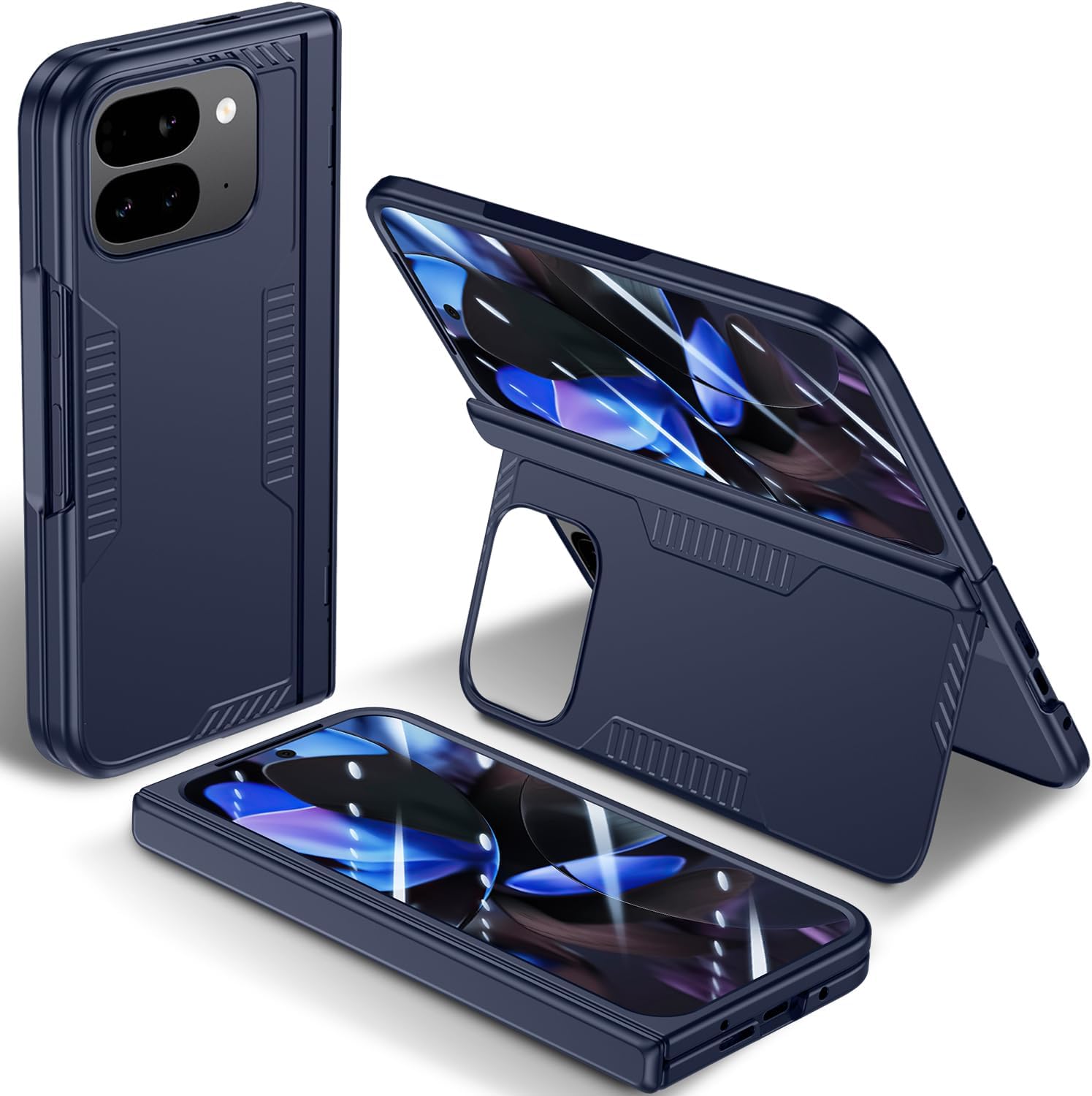 Google Pixel 9 Pro Fold Slim Case with Hidden Kickstand Feature