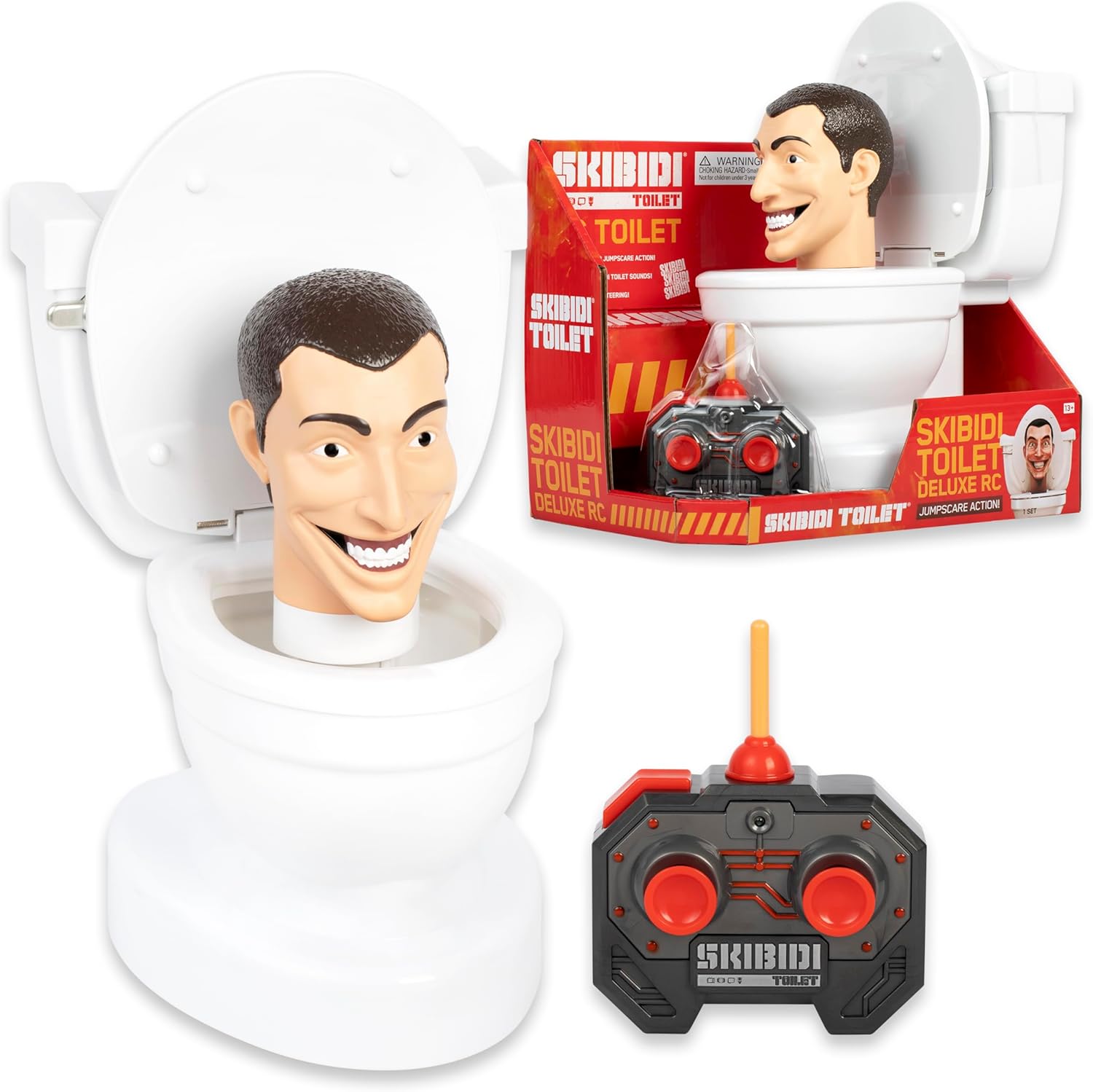 Skibidi Toilet Deluxe RC by Bonkers Toys - Action Figure Fun