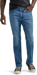 Lee Men's Extreme Motion Regular Straight Jean - Flexible, Comfortable