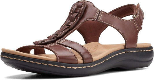 Clarks womens Laurieann Kay Sandal for Ultimate Summer Comfort