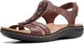 Clarks womens Laurieann Kay Sandal - Comfortable Summer Leather
