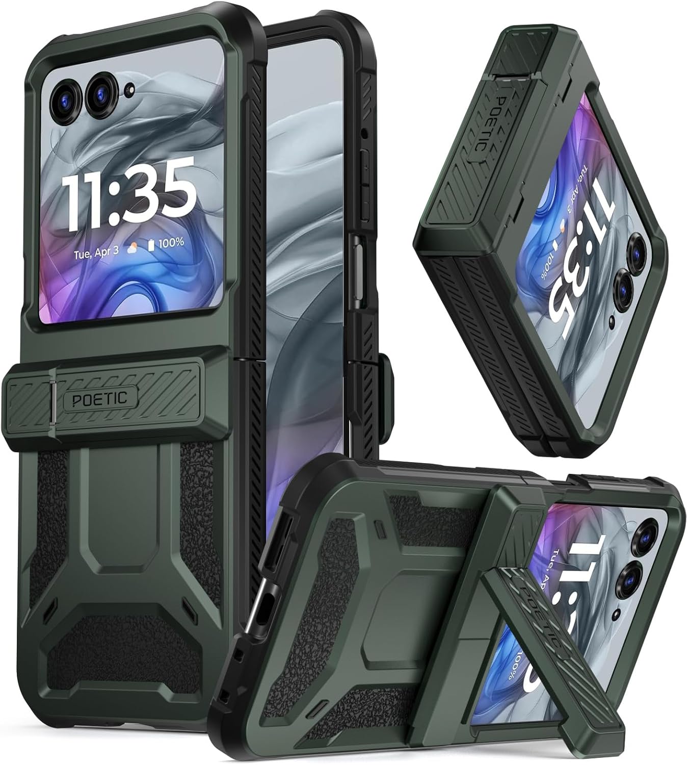 Poetic Spartan Case for Motorola Razr 2024 - Rugged Protection