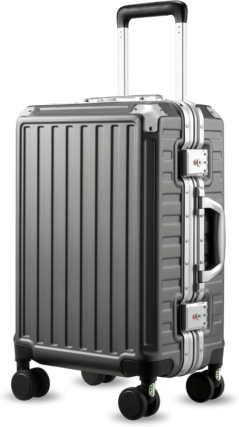Carry On Luggage with Spinner Wheels for Effortless Travel