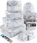 Veken 8 Set Packing Cubes for Travel Essentials - Organized Packing