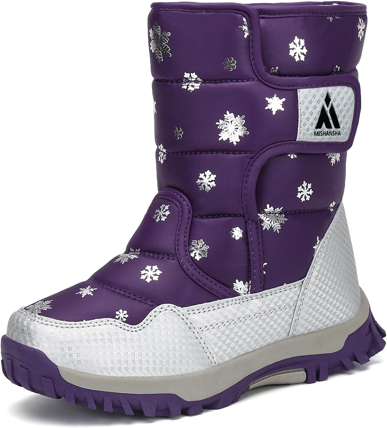 Mishansha Kids Winter Snow Boots: Warm, Waterproof, Anti-Slip