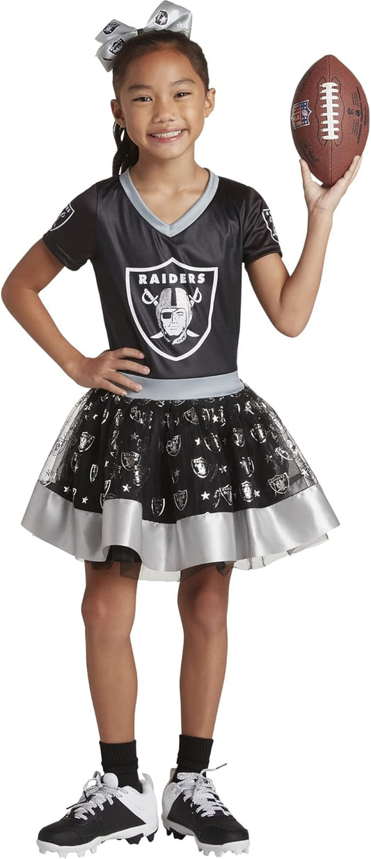 MODERN HERO Girl's NFL MVP Tailgate Tutu Dress Costume Review