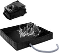 Compact Foldable Shower Base with Drain Pipe | HOMBYS