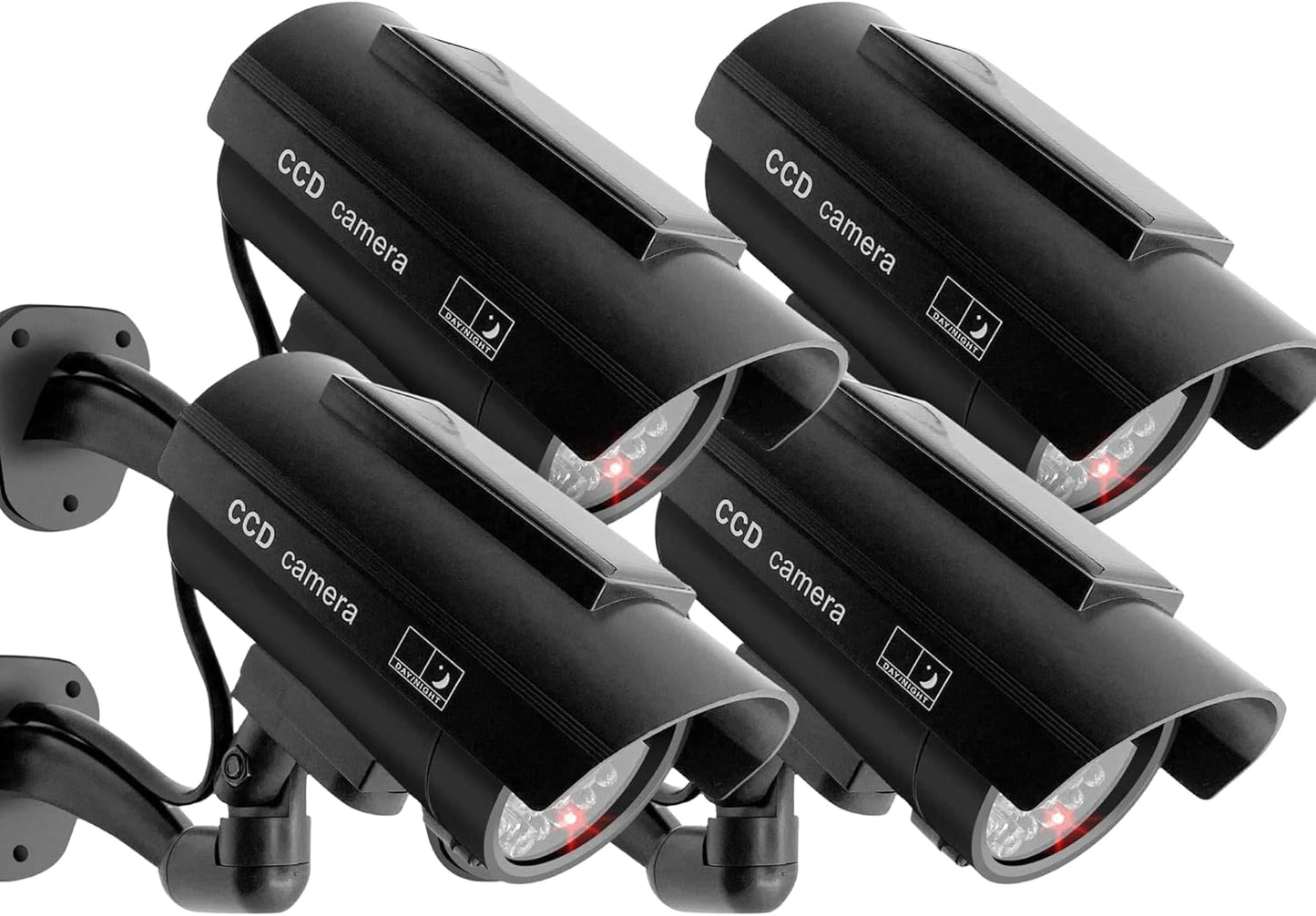 F FINDERS&CO Solar Powered Fake Security Camera System Review
