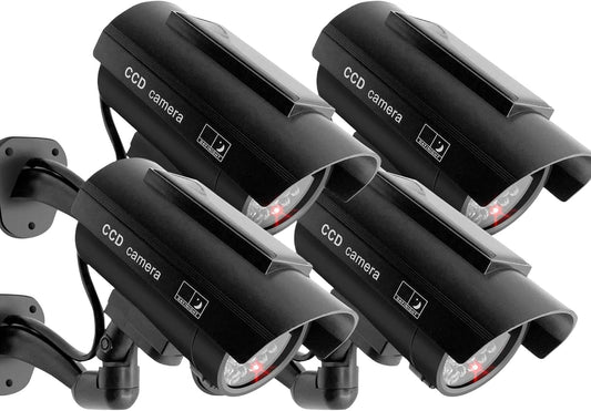 F FINDERS&CO Solar Powered Fake Security Camera System Review