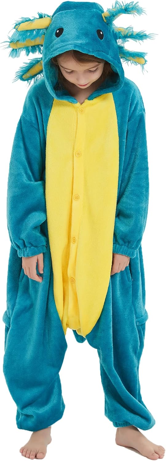 Kids Animal Pajamas Cosplay Costume for Halloween Fun