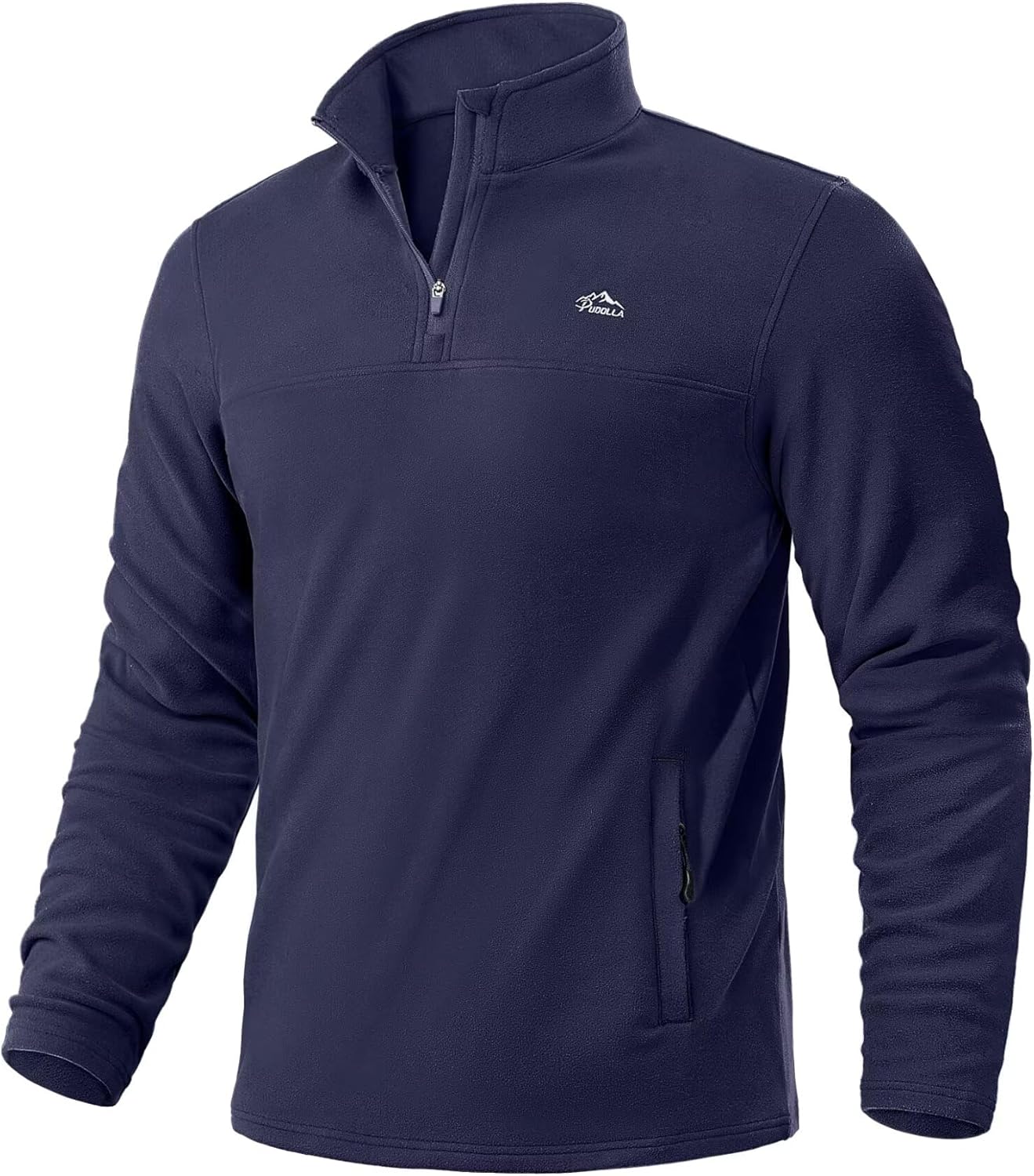 Pudolla Men's Warm Fleece 1/4 Zip Sweatshirt