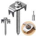 Reusable 304 Stainless Steel Fence Staples for Softwood Fastening