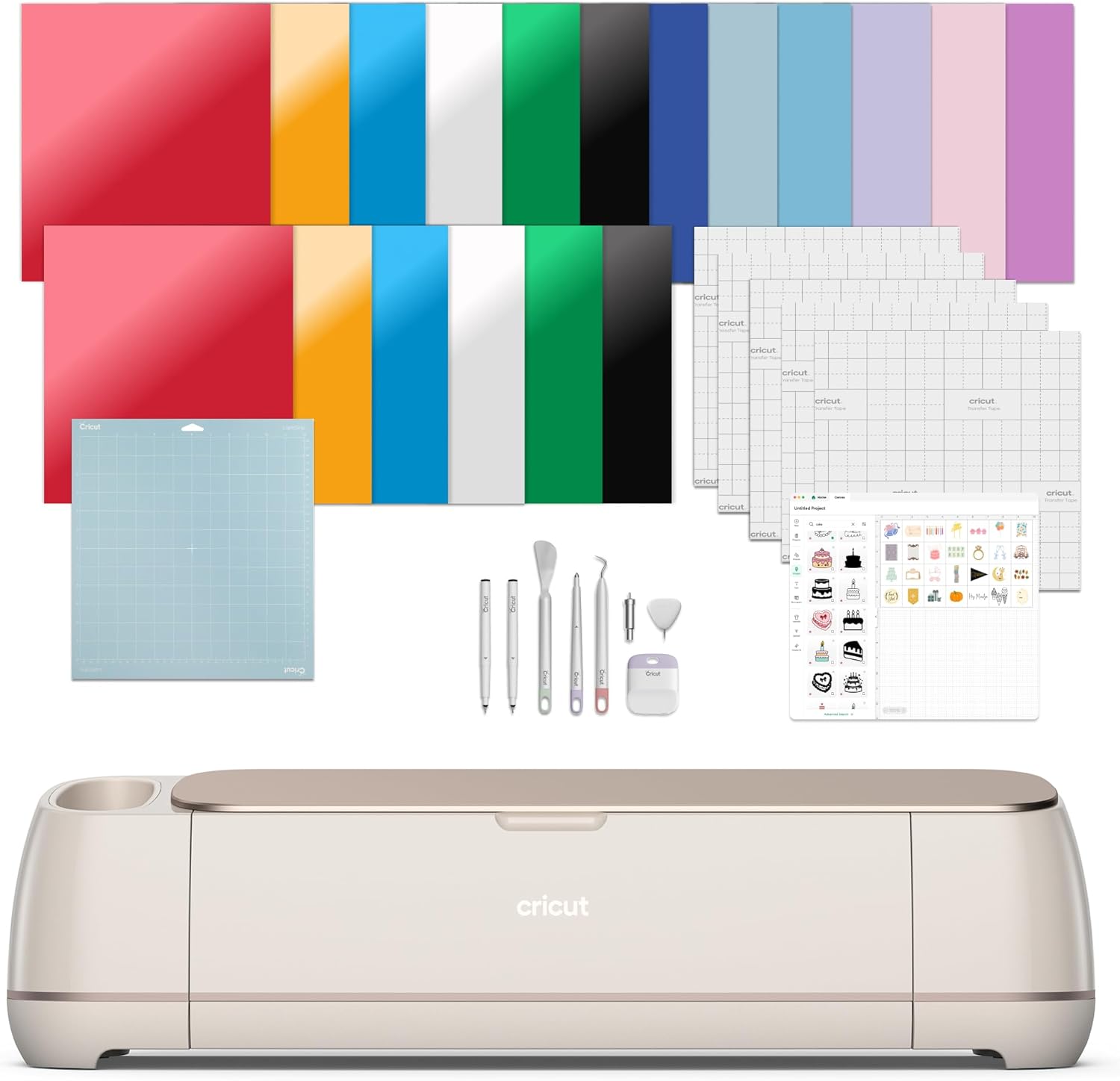Cricut Maker 4 Smart Cutting Machine with Engagement Bundle