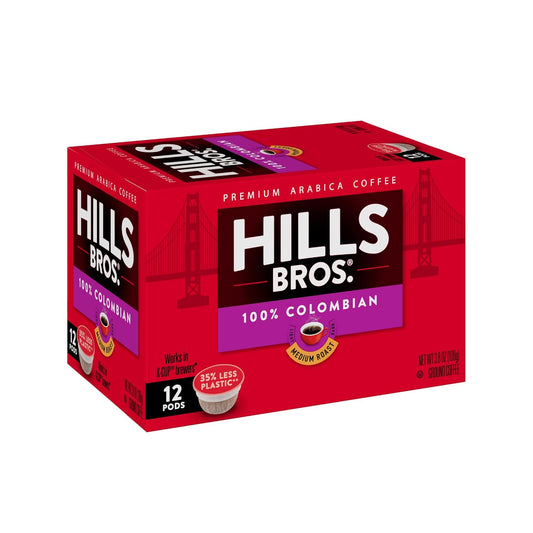 Hills Bros Colombian Coffee Pods - Smooth Medium Roast