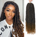 Pre-Twisted Passion Twist Crochet Hair for Stylish Women