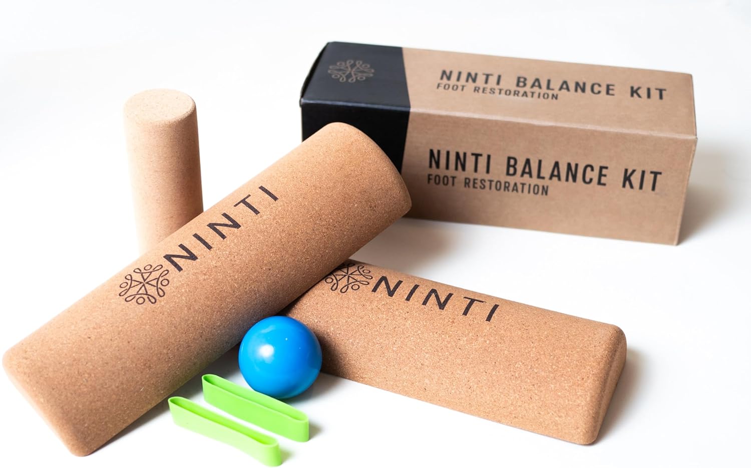 Ninti Balance Board - Premium Cork Balancing Board for Stability