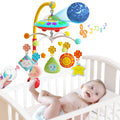Eners Baby Crib Mobile with Music and Lights - Soothing Rotating