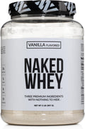NAKED Whey Vanilla Protein Powder - Clean 3-Ingredient Whey