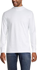 Lands' End Men's Super-T Cotton-Blend Mock Turtleneck (Style MC69)