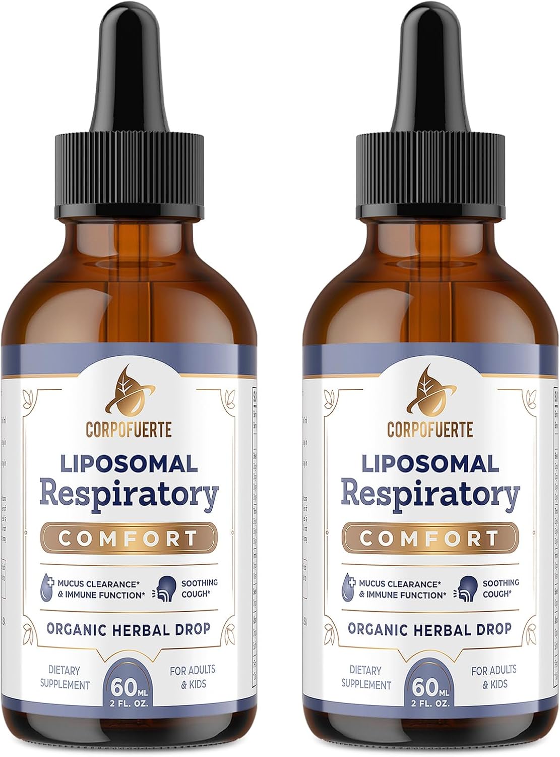 Liposomal Respiratory Relief Drops for Mucus and Lung Support