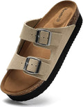 Torotto Womens Slides with Cork Footbed for Comfort and Style