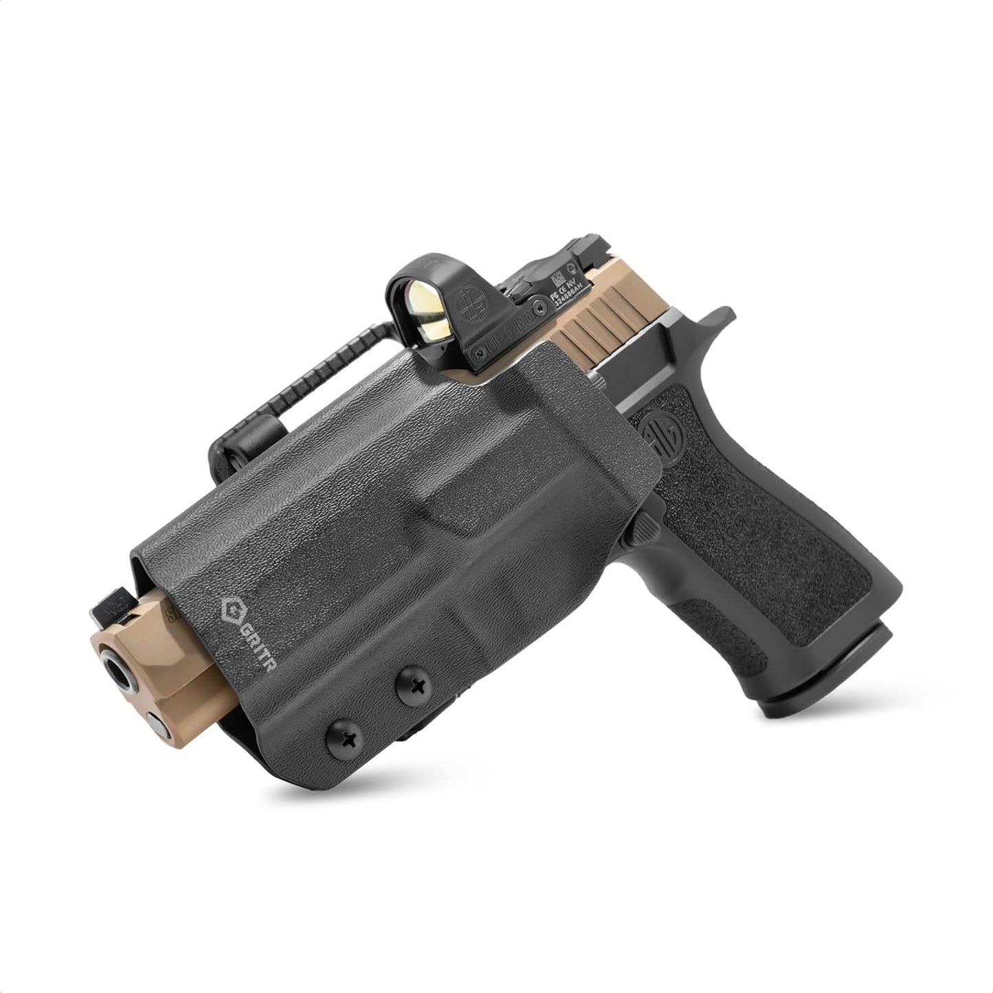 GRITR OWB Kydex Holster for Sig Sauer P320 with Optic Cut