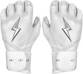 BRUCE BOLT Chrome Series Long Cuff Batting Gloves - Durable Fit Sports
