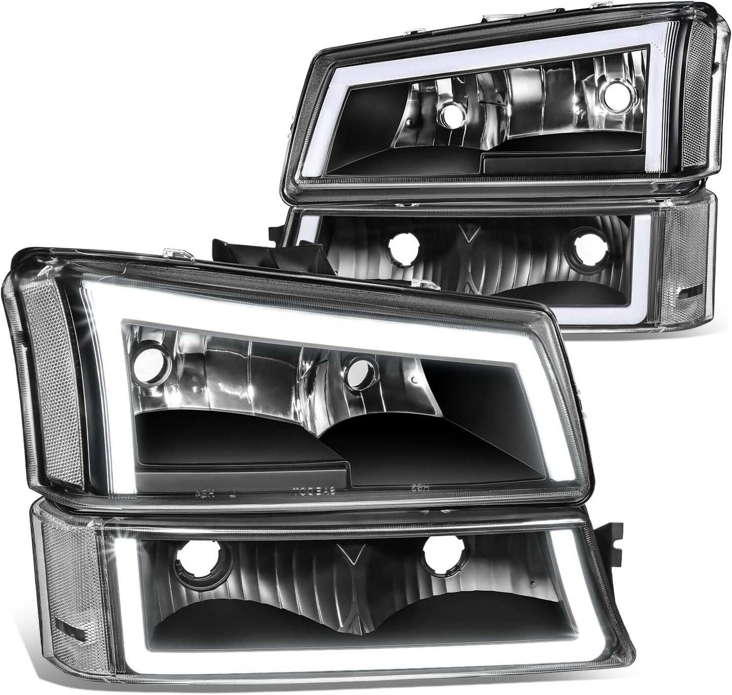 LED DRL Headlights for 03-06 Chevy Avalanche and Silverado